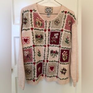 Heirloom Collectibles Winter/Valentines Day Sweater